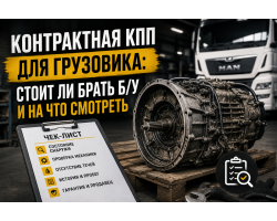 Контрактная КПП для грузовика: стоит ли брать б/у и на что смотреть